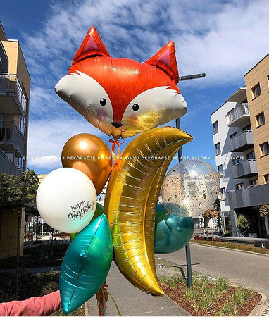 Balon 12", Chrom Miedziany, 1 szt