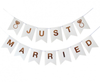 Girlanda papierowa W&C Just Married