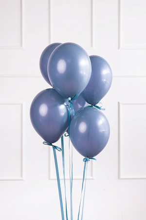 Balony Strong 12 cm, Pastel Navy Blue