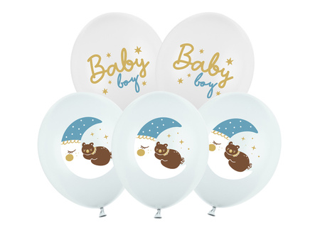 Balony 30 cm, Baby boy, mix