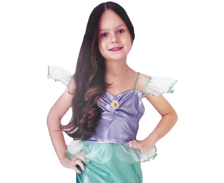 Strój dla dzieci Zielona Syrenka (sukienka), rozm. 130/140 cm