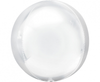 Balon foliowy ORBZ - kula biała napełniona helem