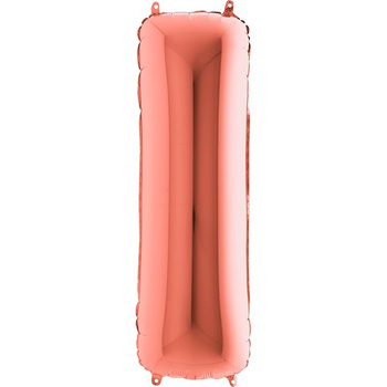 Balon Grabo Litera I Rose Gold 102cm