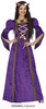 Strój Fioletowa Dama, damski, rozm. L