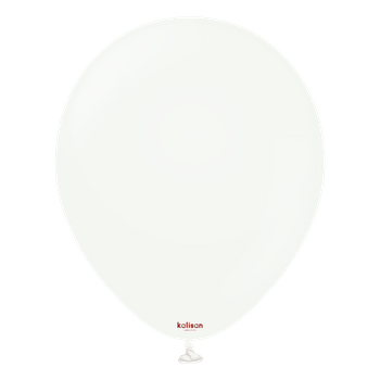 Balony Kalisan 12 " Standard White 100 szt