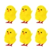 Dekoracje wielkanocne Kurczaczki żółte 5 cm / 6 szt.