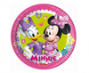 Talerzyki papierowe Minnie Happy Helpers (Disney), next generation, 20cm, 8 szt. (plastic-free)