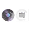 Talerzyki papierowe Retro Disco 7cali 6szt. zestaw