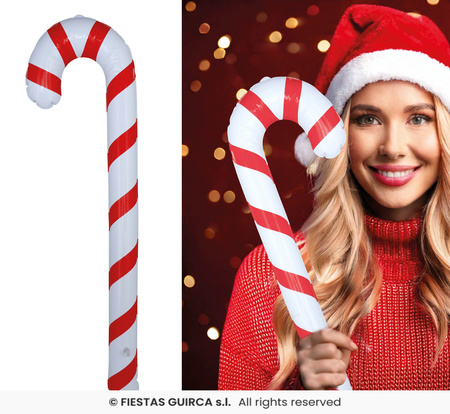 Dmuchana świąteczna laska cukrowa 