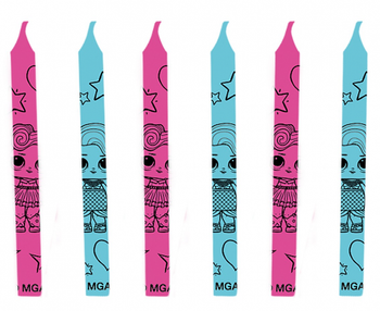 Świeczki LOL Glitterati, 12 szt.