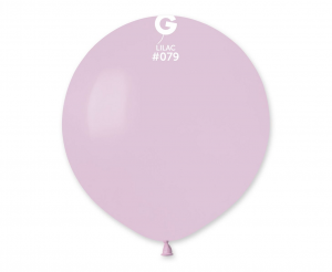 Balony G150 pastel 19" - liliowe 79/ 25 szt.