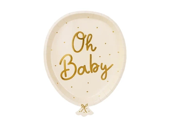Talerzyki Oh baby, mix, 17.5x22 cm