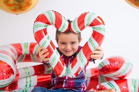 Balon Grabo 14'' Candy Cane mini