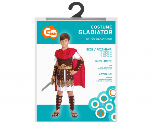 Strój dla dzieci Gladiator, rozm. 120/130 cm