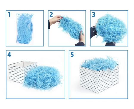 Wypełniacz dekoracyjny, 30g, miętowy