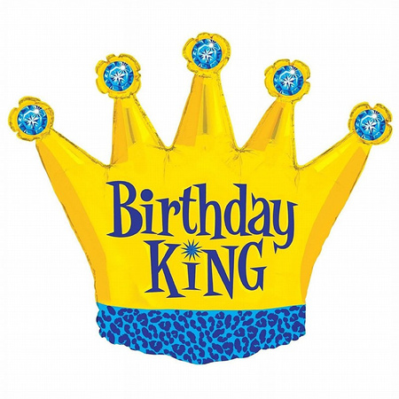 Balon Grabo 36" Birthday King