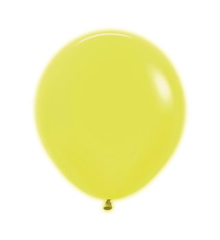 Balony Neon Yellow 18", 25szt