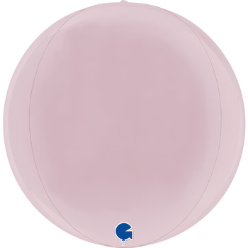 Balon Grabo Globe 11inc Pastel Pink 4D