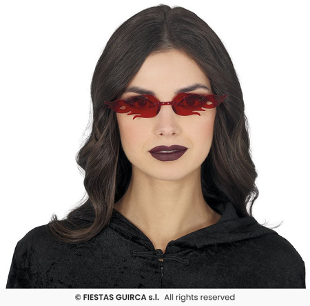 Okulary "Płomienie", ogniste okulary