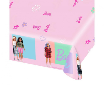 Obrus papierowy Barbie sweet life, 120 x 180 cm