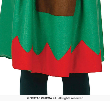 Strój Elf sukienka, dziewczęcy, 5-6 lat