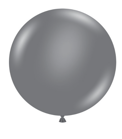 Balony Tuftex Gray Smoke 17", 50 szt
