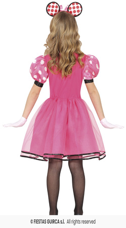 Strój Mała Myszka dla dziewczynki 3-4 lata, rozm. 101-109 cm