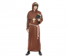 Zestaw dla dorosłych Mnich (szata z kapturem, pasek, krzyż), rozm. uniw.