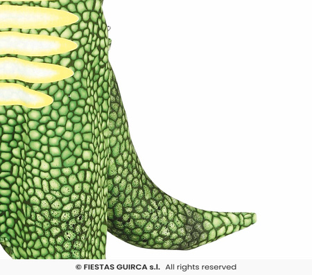 Strój Triceraptora, dinozaura dla chłopca 115-123 cm