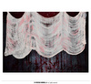 Dekoracja "Zakrwawiona Tkanina" na Halloween, 76x228 cm