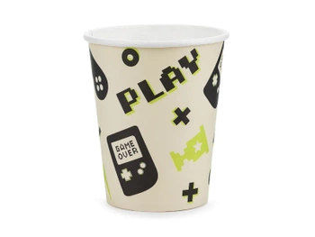 Kubeczki Gamer, 220 ml, mix