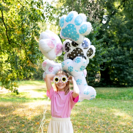 Balon foliowy Łapy, 3 szt.