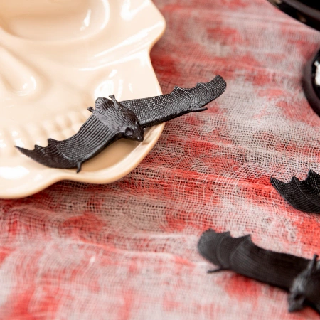 Halloween dekoracja nietoperz 5 szt.