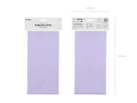 Obrus, 137x183 cm, lawenda