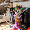 Balon foliowy stojący Szkielet meksykańskie Halloween 155cm