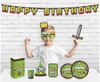 Girlanda papierowa Happy Birthday - Game On, 160 cm