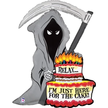 Balon foliowy Grim Reaper 33" - 84 cm