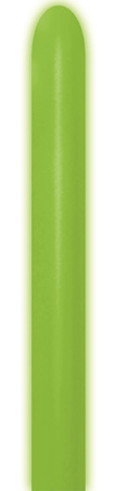 Balony do modelowania, Neon Green 2", 50 szt