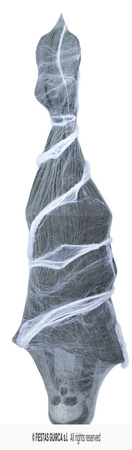 Dekoracja wisząca Szkielet w pajęczynie, 120cm