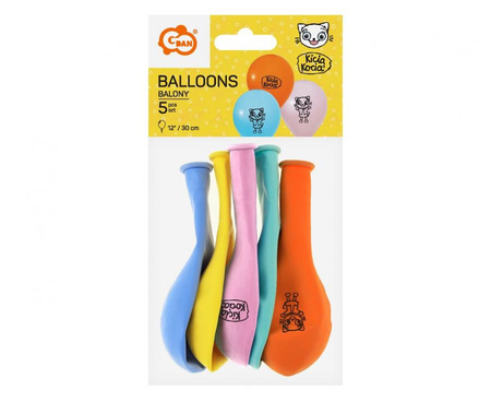 Balony Kicia Kocia, 12"/ 5 szt