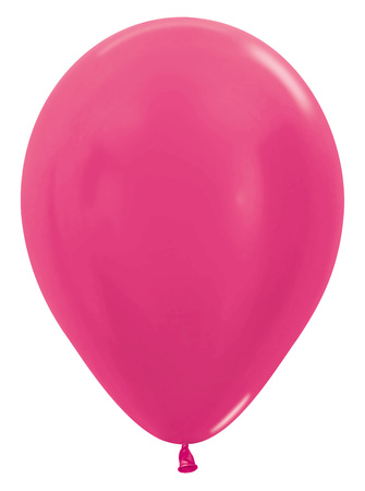 Balony Metallic Fuchsia 12", 50 szt