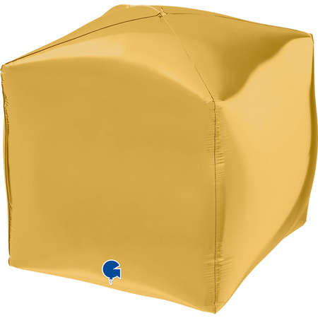 Balon Grabo 15" Square Gold 4D