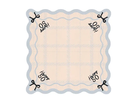 Serwetki Happy 50, 33x33 cm