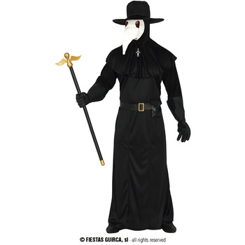 Strój Doktor Plaga dla dorosłych, rozm. L