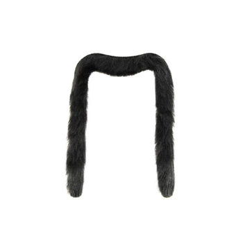 Sztuczne wąsy w stylu Fu Manchu czarne