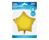 Balon foliowy B&C "Gwiazda", złota, 19"