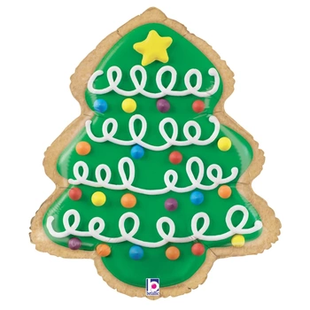 Balon foliowy Tree Cookie 25'' - 64 cm