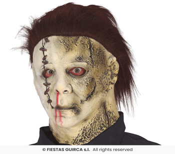Maska lateksowa z włosami "Michael Myers"