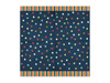 Serwetki Gwiazdki, 33x33 cm, granatowy