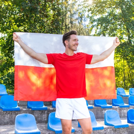 Flaga Polski 90x150 cm